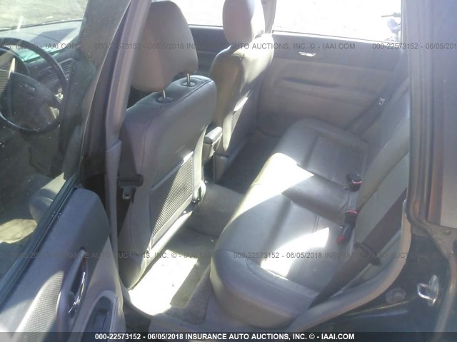 JF1SG656X3H734774 - 2003 SUBARU FORESTER 2.5XS შავი ფოტო 8