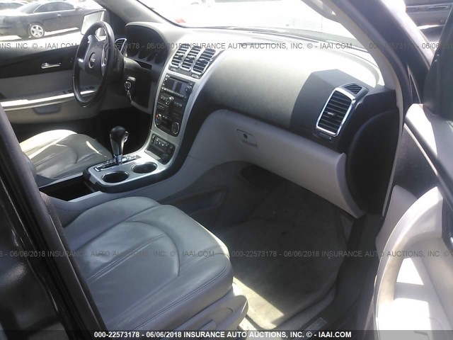 1GKER23D79J118998 - 2009 GMC ACADIA SLT-1 GRAY photo 5