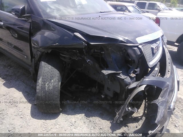 1GKER23D79J118998 - 2009 GMC ACADIA SLT-1 Grau Foto 6