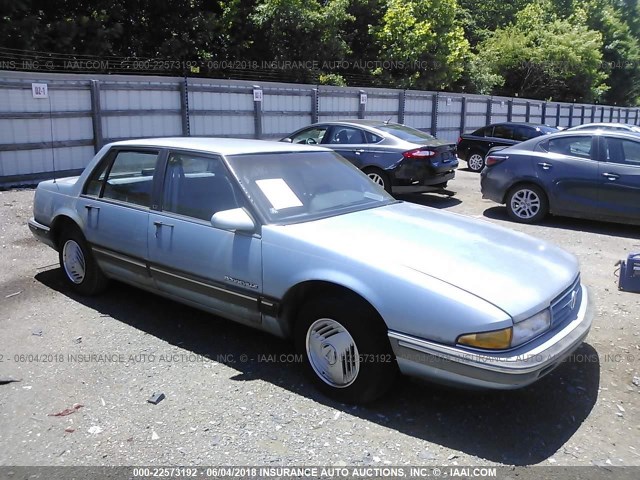 1G2HX54C6L1272281 - 1990 PONTIAC BONNEVILLE LE BLUE photo 1