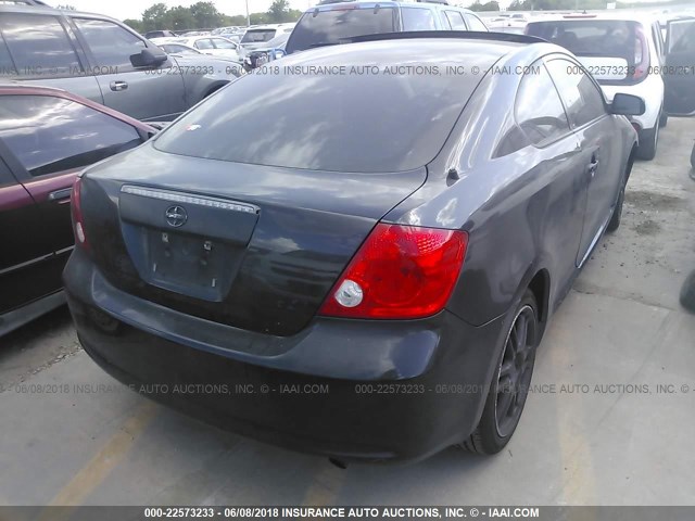 JTKDE177760142116 - 2006 TOYOTA SCION TC 黑色 照片 4