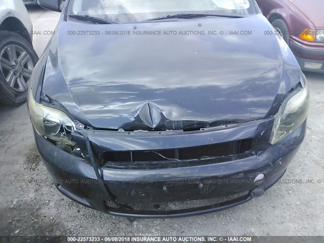 JTKDE177760142116 - 2006 TOYOTA SCION TC 黑色 照片 6