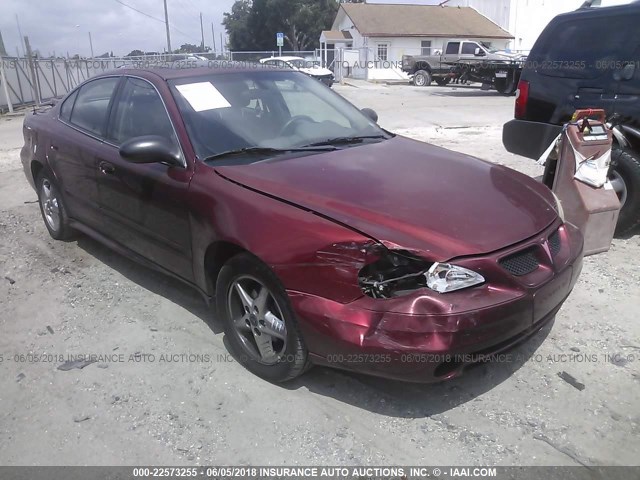 1G2NF52F53C172454 - 2003 PONTIAC GRAND AM SE1 MAROON photo 1