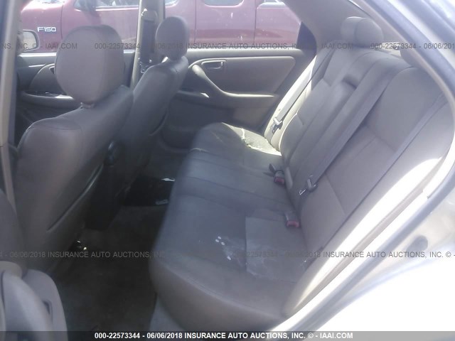 JT2BF28K110315392 - 2001 TOYOTA CAMRY LE/XLE TAN photo 8