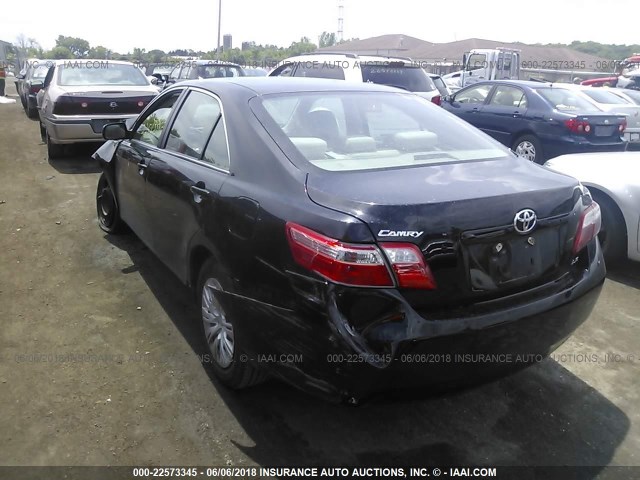 4T4BE46K19R092799 - 2009 TOYOTA CAMRY SE/LE/XLE BLACK photo 3
