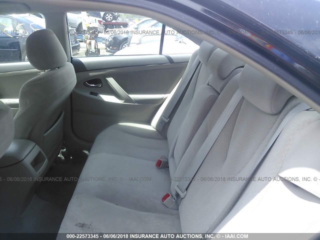 4T4BE46K19R092799 - 2009 TOYOTA CAMRY SE/LE/XLE BLACK photo 8