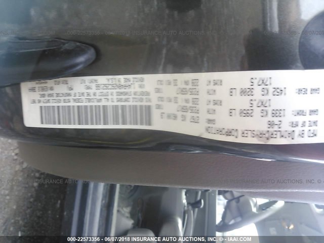 1J4HR48N26C262166 - 2006 JEEP GRAND CHEROKEE LAREDO/COLUMBIA/FREEDOM 灰色 照片 9