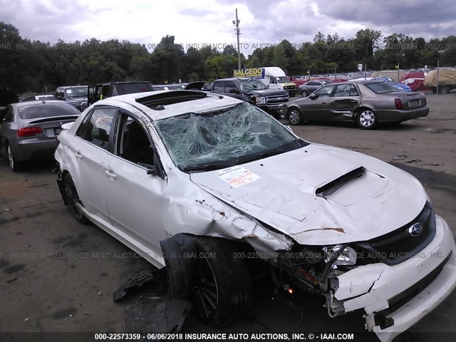 JF1GV7F65BG516777 - 2011 SUBARU IMPREZA WRX WHITE photo 6