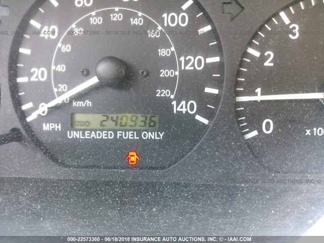 4T1BG22K2XU447992 - 1999 TOYOTA CAMRY CE/LE/XLE RED photo 7