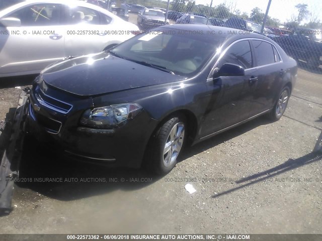 1G1ZC5E03AF199721 - 2010 CHEVROLET MALIBU 1LT 黑色 照片 2