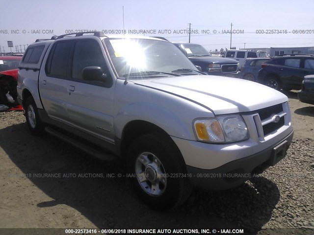 1FMZU67E61UB82602 - 2001 FORD EXPLORER SPORT TR  SILVER photo 1