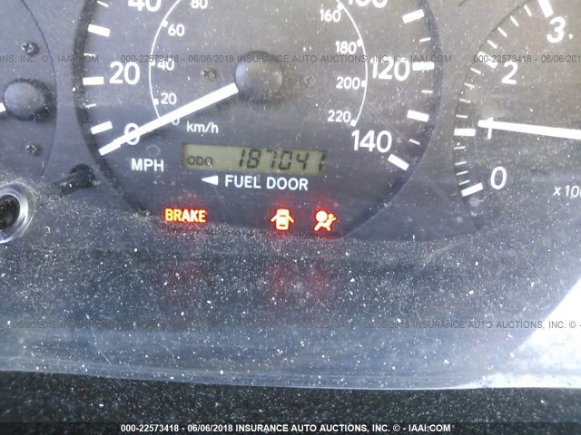 4T1BG22K2YU974545 - 2000 TOYOTA CAMRY CE/LE/XLE 黑色 照片 7