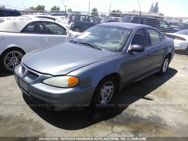 1G2NE52F14M511175 - 2004 PONTIAC GRAND AM SE GRAY photo 2