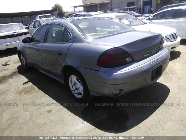 1G2NE52F14M511175 - 2004 PONTIAC GRAND AM SE GRAY photo 3