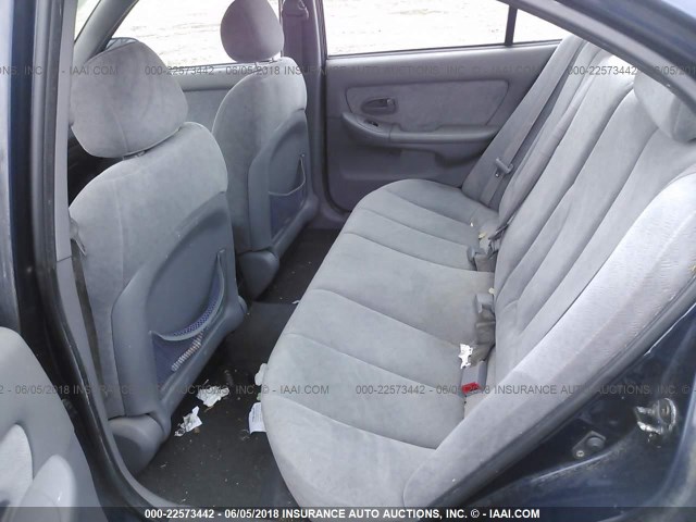 KMHDN46D05U024590 - 2005 HYUNDAI ELANTRA GLS/GT BLUE photo 8