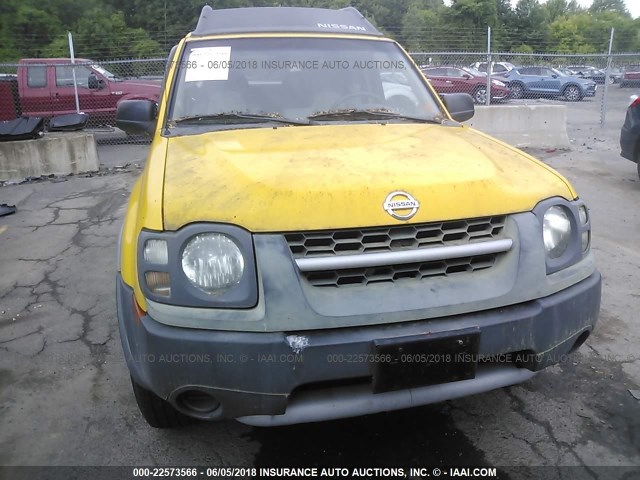 5N1ED28Y24C622065 - 2004 NISSAN XTERRA XE/SE YELLOW photo 6