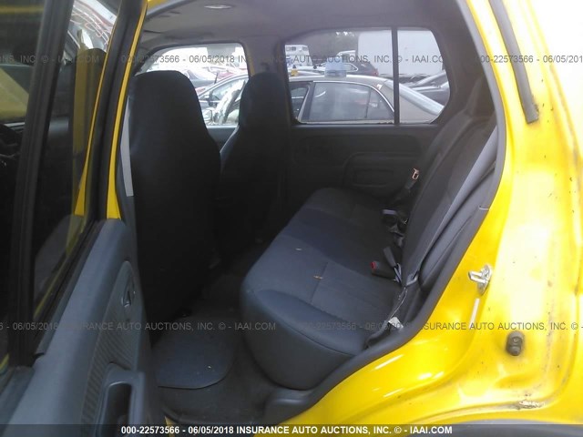 5N1ED28Y24C622065 - 2004 NISSAN XTERRA XE/SE YELLOW photo 8