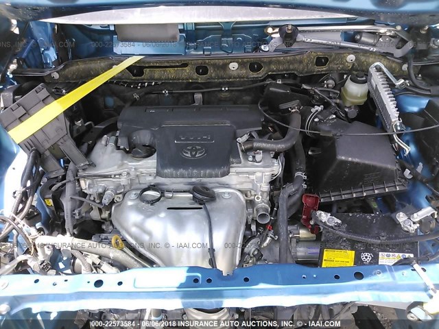 JTMWFREV8JJ726458 - 2018 TOYOTA RAV4 ADVENTURE/XLE 蓝色 照片 10