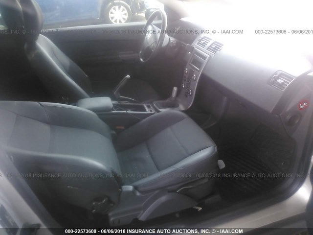 YV1MK672482080936 - 2008 VOLVO C30 T5 SILVER photo 8