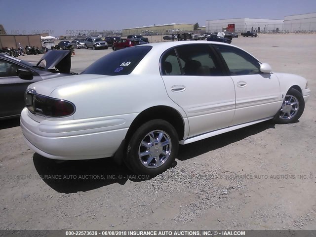 1G4HR54K75U194359 - 2005 BUICK LESABRE LIMITED WHITE photo 4