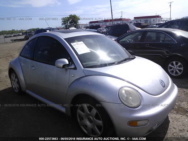 3VWDD21C02M417545 - 2002 VOLKSWAGEN NEW BEETLE GLX 银色 照片 1