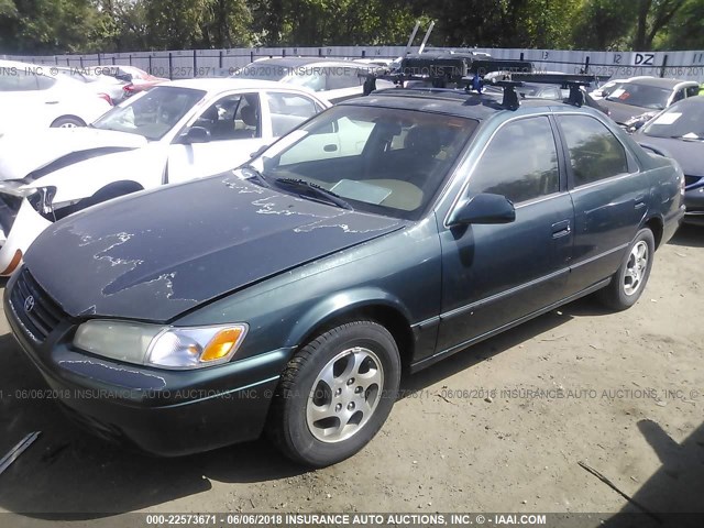 4T1BG22K5VU126641 - 1997 TOYOTA CAMRY CE/LE/XLE 绿色 照片 2