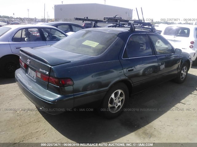 4T1BG22K5VU126641 - 1997 TOYOTA CAMRY CE/LE/XLE 绿色 照片 4