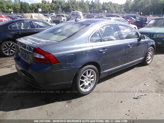 YV1AS982571040615 - 2007 VOLVO S80 3.2 BLUE photo 4