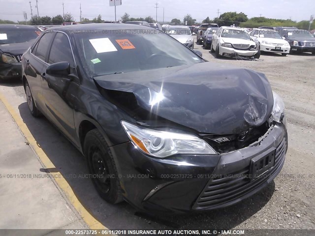 4T1BF1FK7FU104651 - 2015 TOYOTA CAMRY LE/XLE/SE/XSE BLACK photo 1