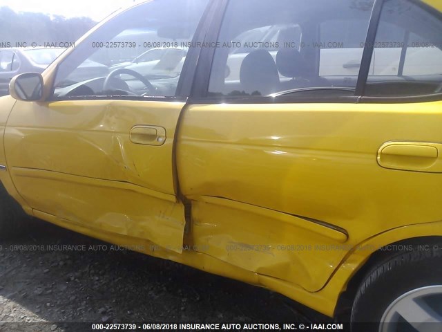 3N1CB51D76L529370 - 2006 NISSAN SENTRA 1.8/1.8S YELLOW photo 6