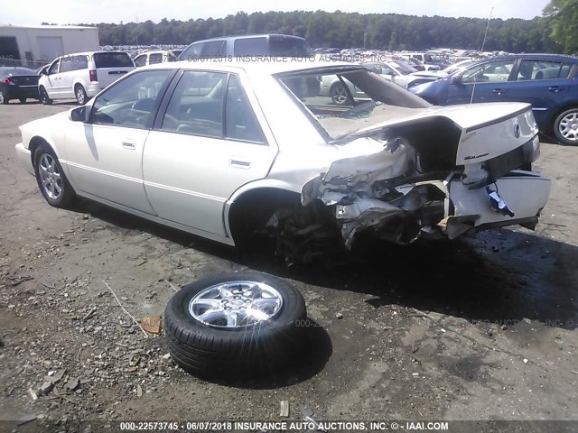 1G6KY5294PU829864 - 1993 CADILLAC SEVILLE STS WHITE photo 3