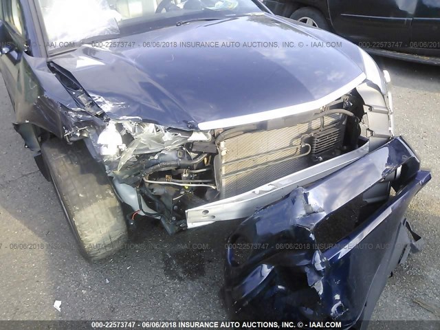 5J8TB18268A011594 - 2008 ACURA RDX BLUE photo 6