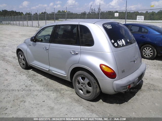 3C8FY68B32T242216 - 2002 CHRYSLER PT CRUISER LIMITED/DREAM CRUISER SILVER photo 3