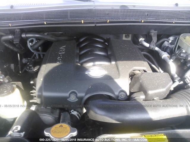 5N1AA08A96N707149 - 2006 NISSAN ARMADA SE/LE GRAY photo 10