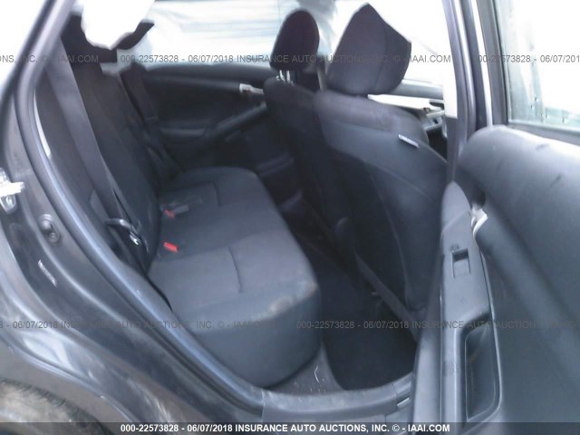 2T1KU4EE6BC536257 - 2011 TOYOTA COROLLA MATRIX  GRAY photo 8