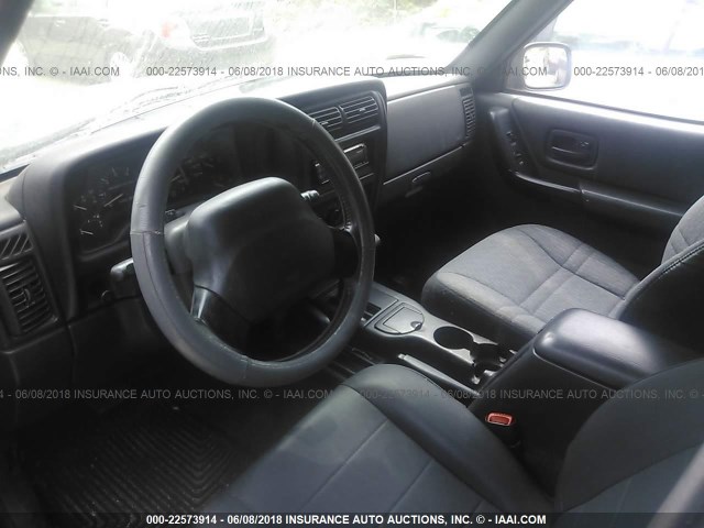 1J4FF68S7XL594624 - 1999 JEEP CHEROKEE SPORT/CLASSIC ლურჯი ფოტო 5