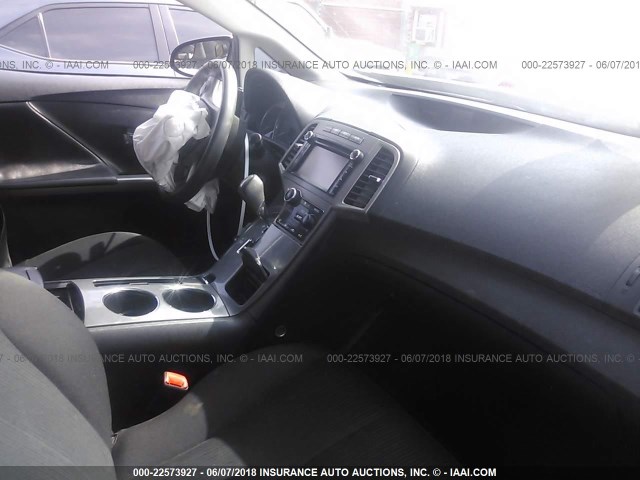 4T3ZA3BB8DU071307 - 2013 TOYOTA VENZA LE/XLE GRAY photo 5