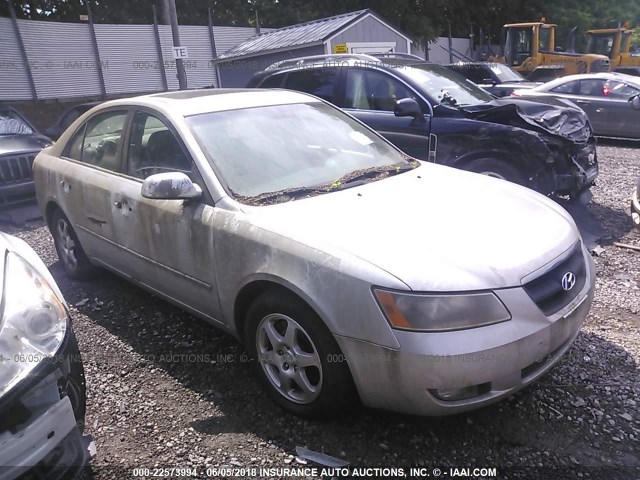 5NPEU46F66H017135 - 2006 HYUNDAI SONATA GLS/LX SILVER photo 1