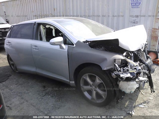 4T3BK3BB3EU096163 - 2014 TOYOTA VENZA LE/XLE/LIMITED SILVER photo 1