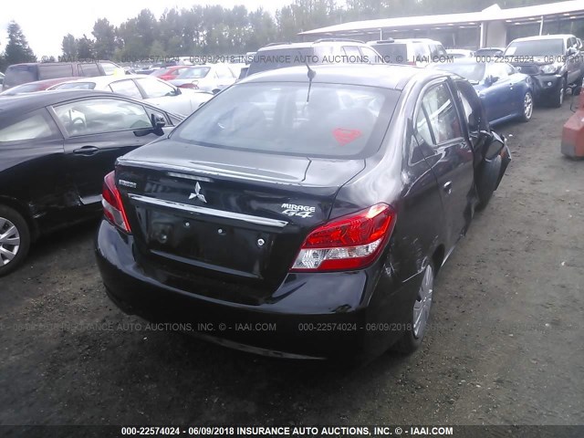 ML32F3FJ4HHF10945 - 2017 MITSUBISHI MIRAGE G4 ES Qara foto 4