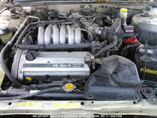 JN1CA21D2VT857291 - 1997 NISSAN MAXIMA GLE/GXE/SE GOLD photo 10