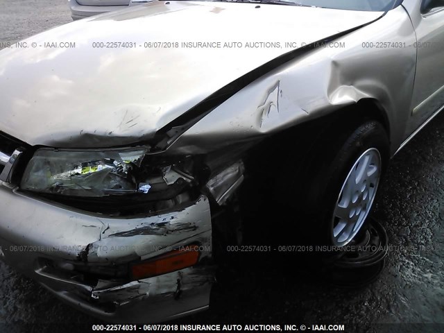 JN1CA21D2VT857291 - 1997 NISSAN MAXIMA GLE/GXE/SE GOLD photo 6