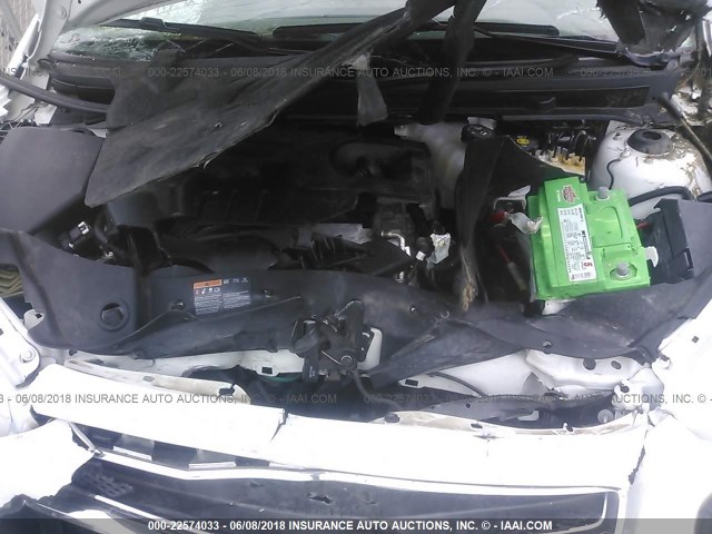 1G1ZC5EU1BF284769 - 2011 CHEVROLET MALIBU 1LT 白色 照片 10