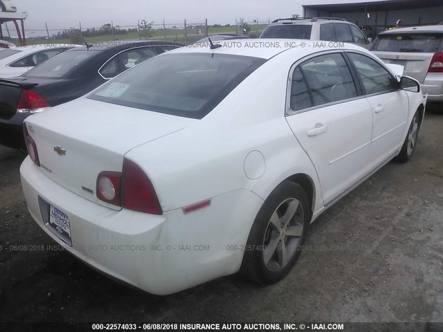 1G1ZC5EU1BF284769 - 2011 CHEVROLET MALIBU 1LT 白色 照片 4
