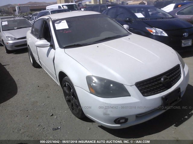 1N4AL11D66N382264 - 2006 NISSAN ALTIMA S/SL WHITE photo 1