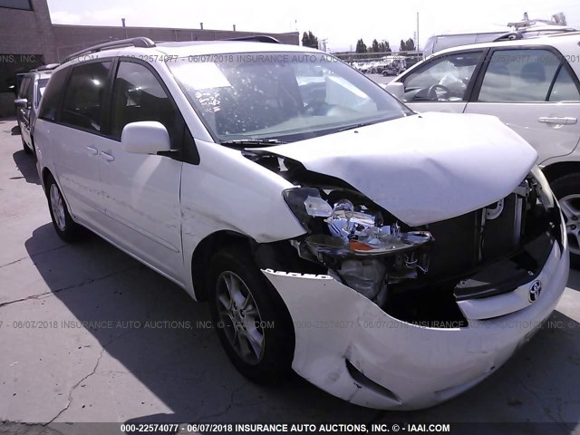 5TDZA22C46S455785 - 2006 TOYOTA SIENNA XLE/XLE LIMITED WHITE photo 1