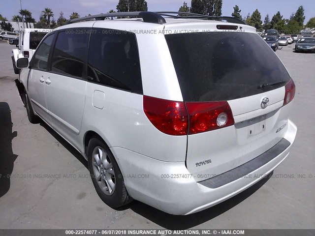 5TDZA22C46S455785 - 2006 TOYOTA SIENNA XLE/XLE LIMITED WHITE photo 3