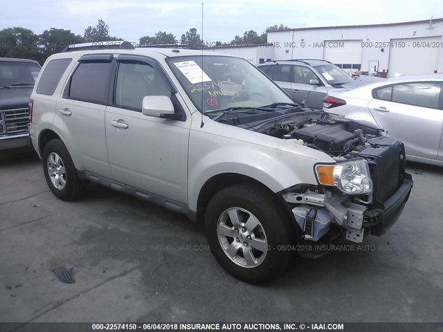 1FMCU94G29KC13719 - 2009 FORD ESCAPE LIMITED WHITE photo 1