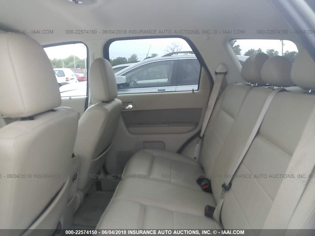 1FMCU94G29KC13719 - 2009 FORD ESCAPE LIMITED WHITE photo 8