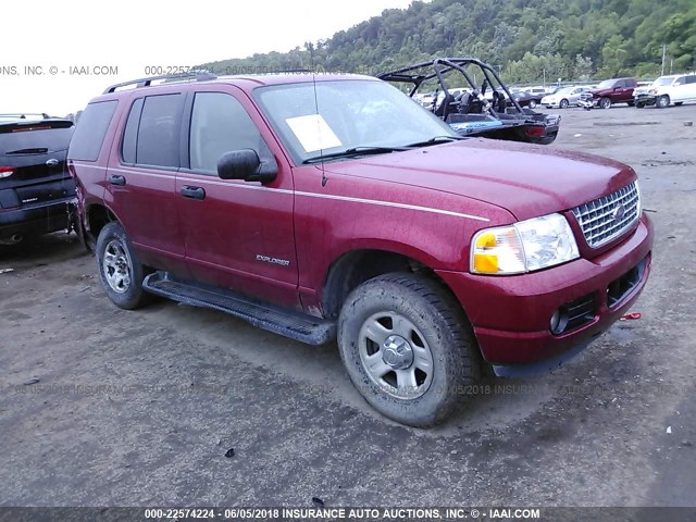 1FMZU73E24UB81947 - 2004 FORD EXPLORER XLT/XLT SPORT/NBX 红色 照片 1